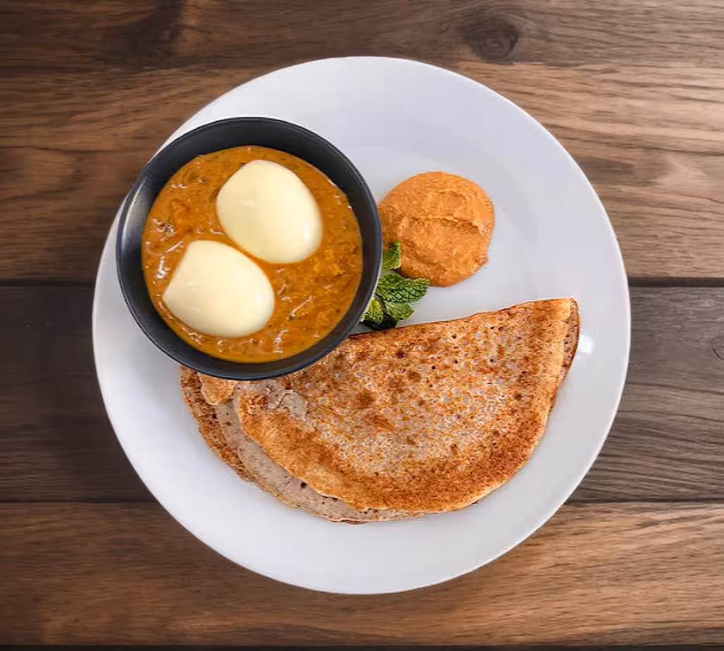 Kal Dosa / Egg Curry